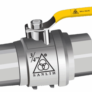 Van 27 Nhựa PVC tay INOX bi INOX